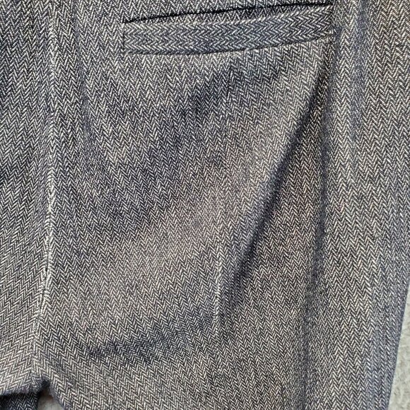 J Crew Grey Wool Blend Straight Leg Pants Trousers Womens 2 Seam Lines Back - Picture 11 of 14